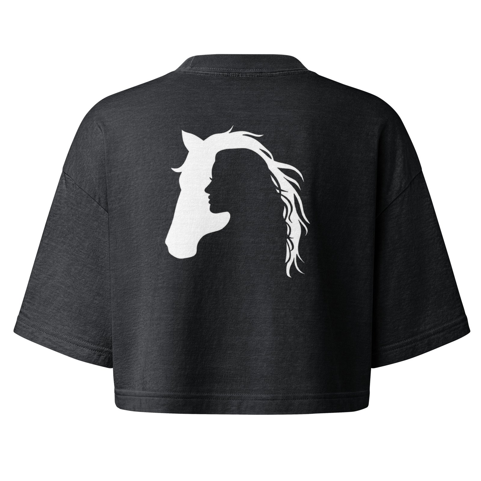 Women’s garment dye cropped tee - Image 2